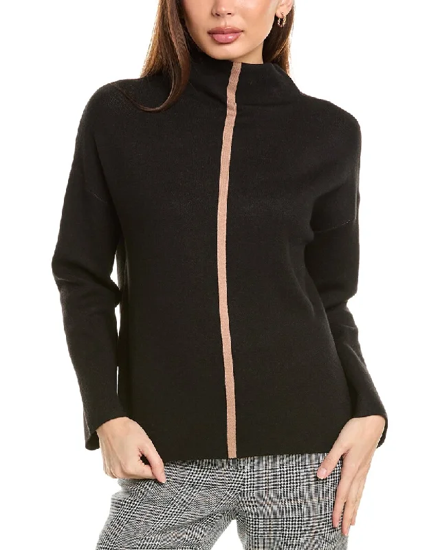 Luxe Women's Apparel T Tahari Funnel Neck Sweater