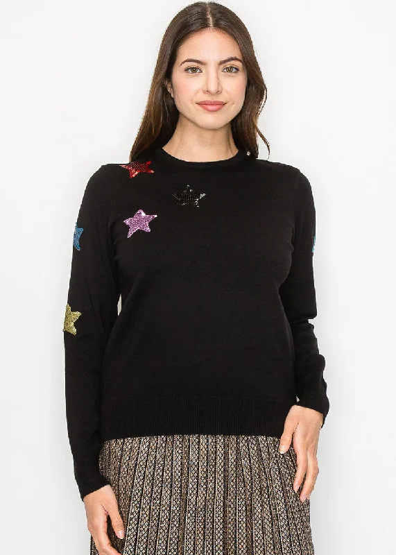 The Good Stuff Twinkling Stars Sweater