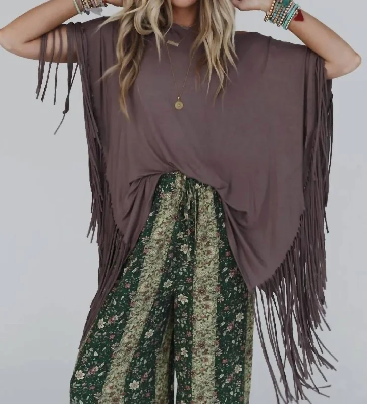 Trend Forward Threads For Her Winne In Taupe