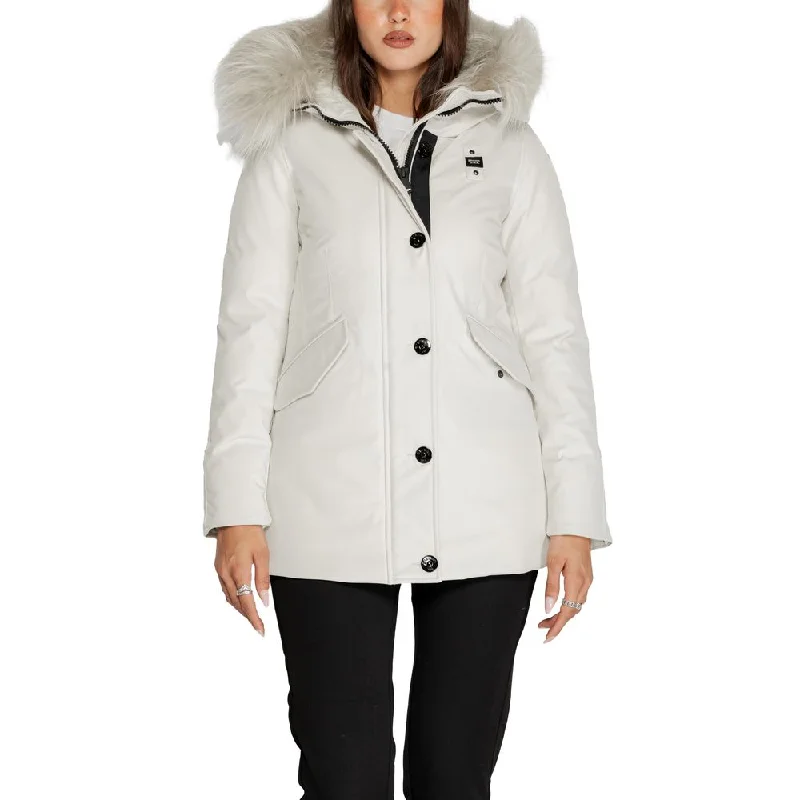 Clothes Women Blauer  Polyester Jackets & Women's Coat