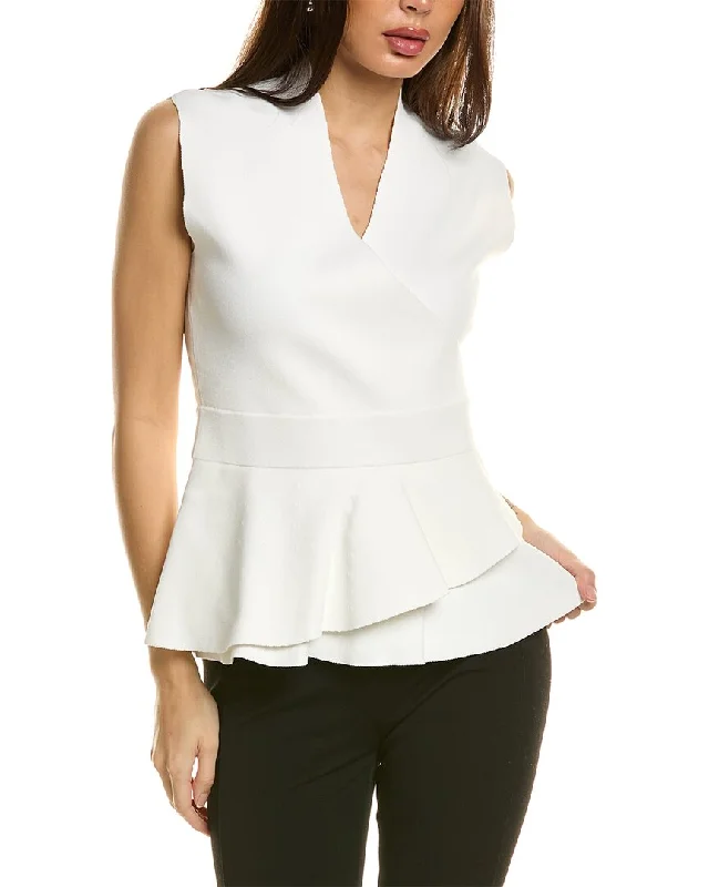 Feminine Flow Elie Tahari The Maya Pullover
