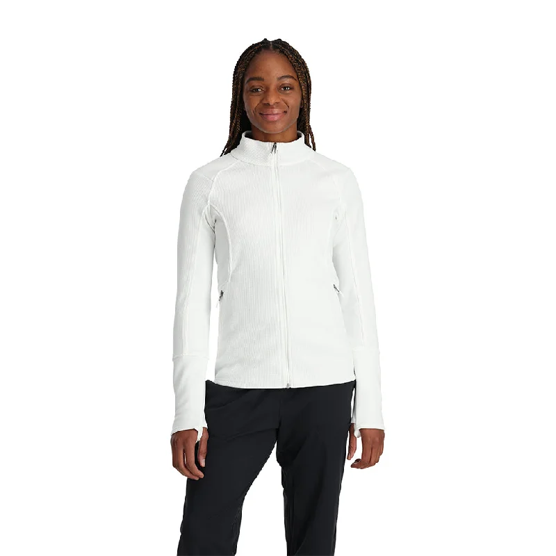 Wardrobe Upgrade Womens Bandita Full Zip - White