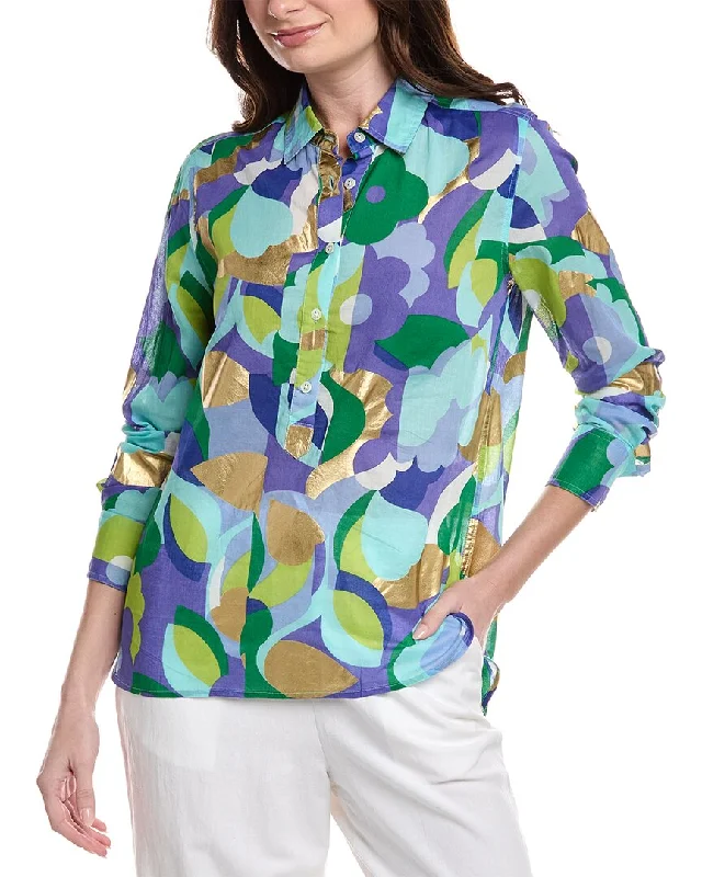 Disco - Inspired Retro Dance Look Jude Connally Pru Pullover Top