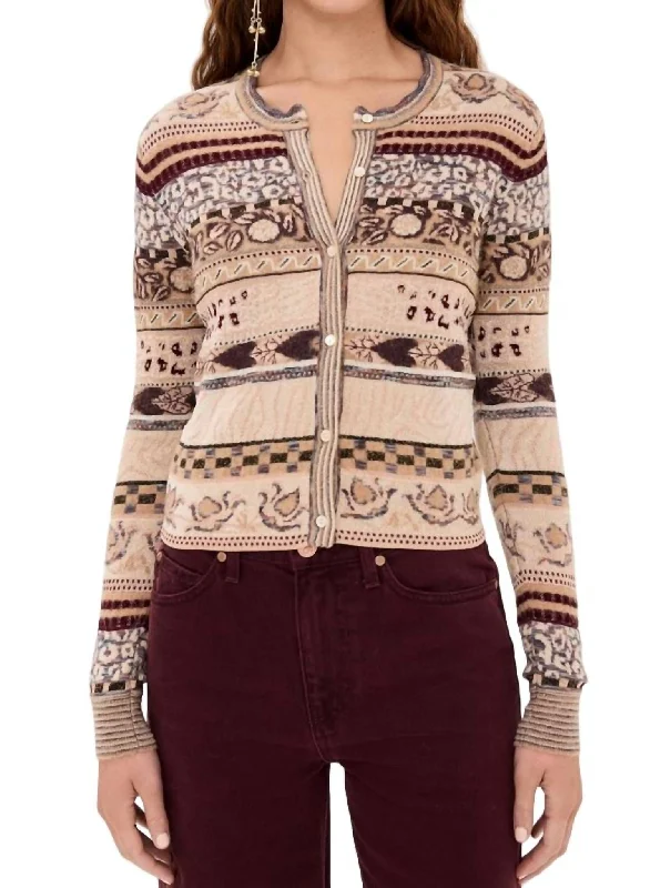 Budget Saver Liza Cardigan In Valerian