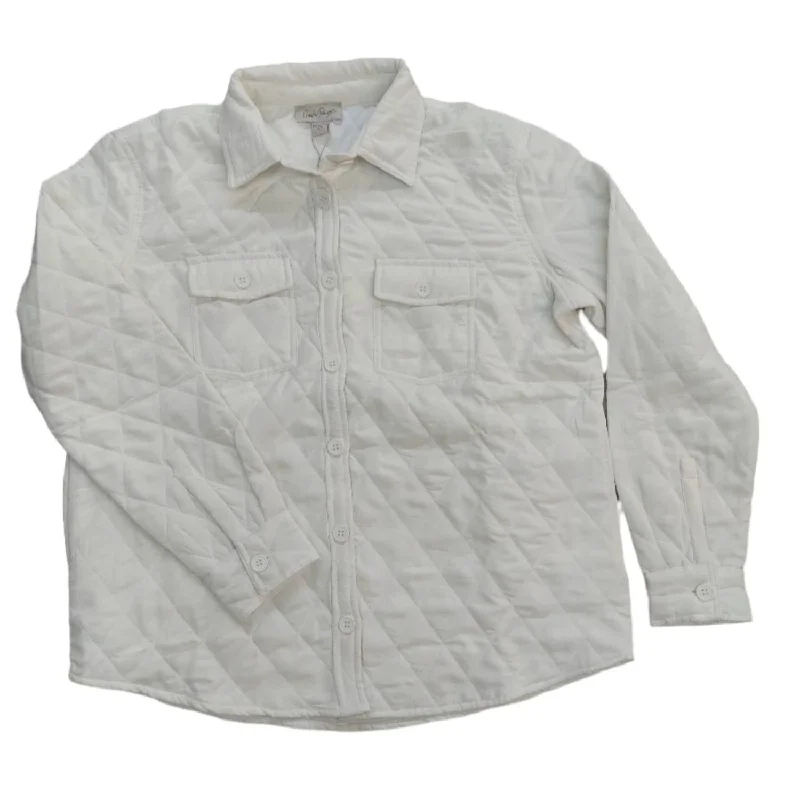 Women's Holiday Attire Women's Rodney Quilted Shacket In White