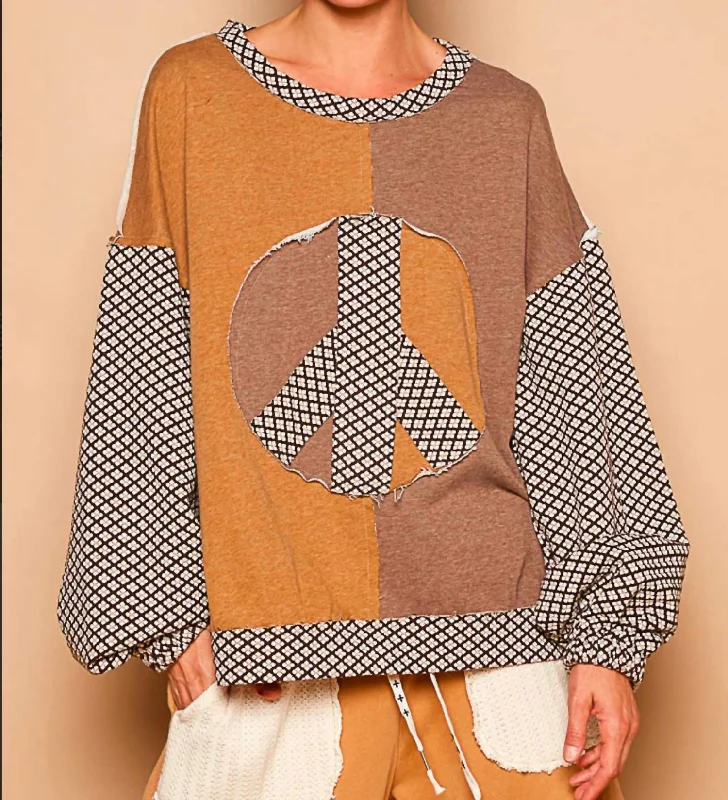 Durable Fashion Picks Fiona Pullover In Brown