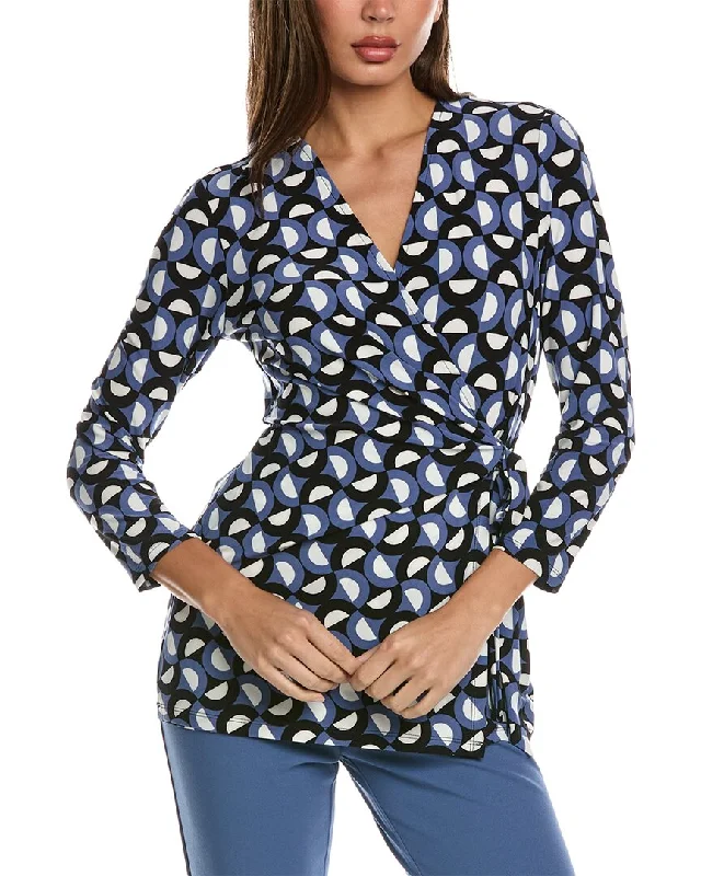 Effortless Everyday Wear Anne Klein Wrap Top