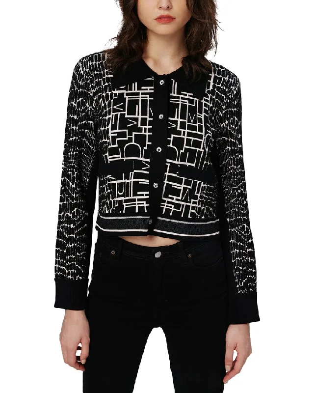 Ends Soon Diane von Furstenberg Riva Wool-Blend Cardigan