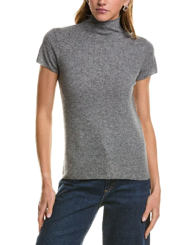 Update With Cottagecore Styles InCashmere Turtleneck Cashmere T-Shirt