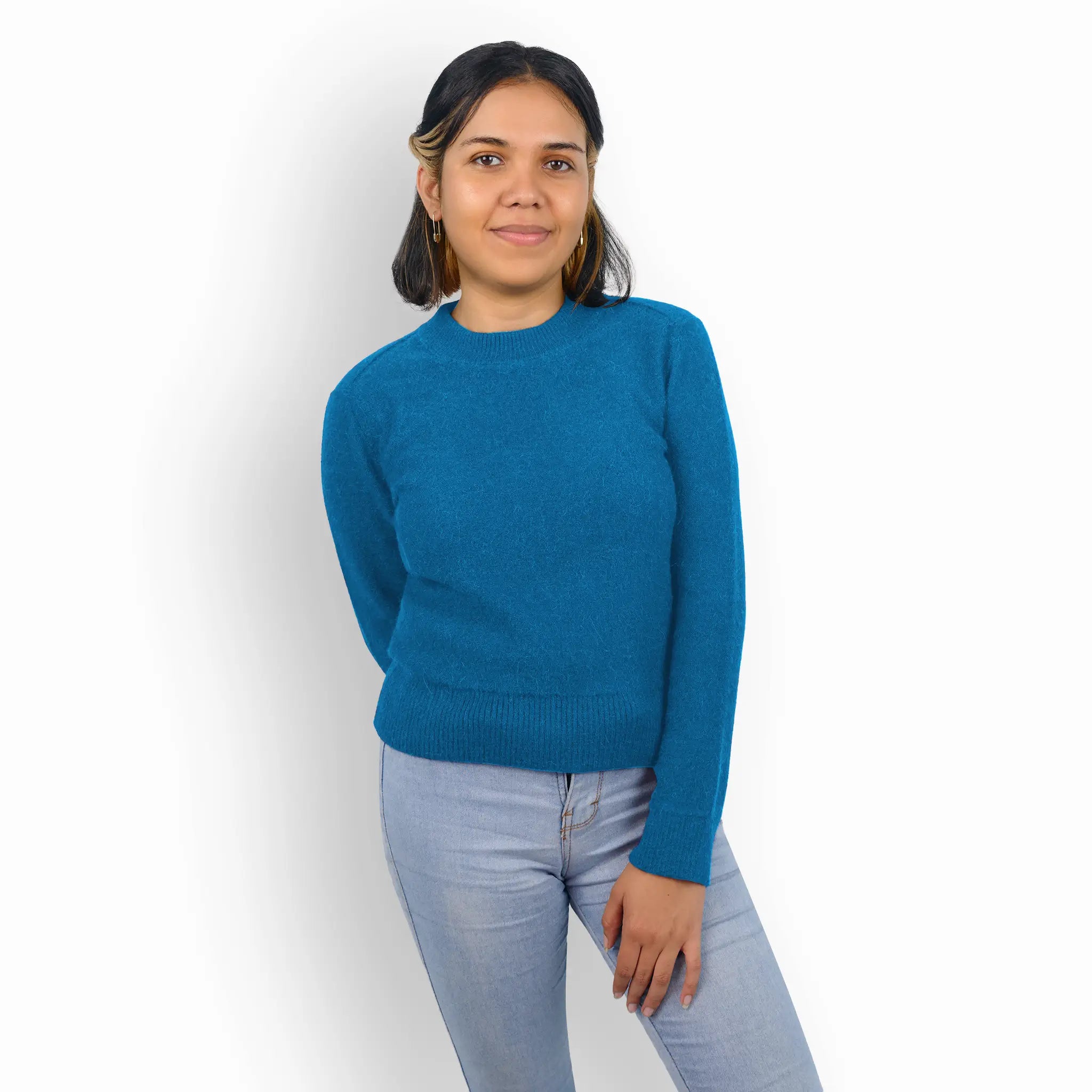 Wardrobe Essentials Women's Alpaca Wool Pullover