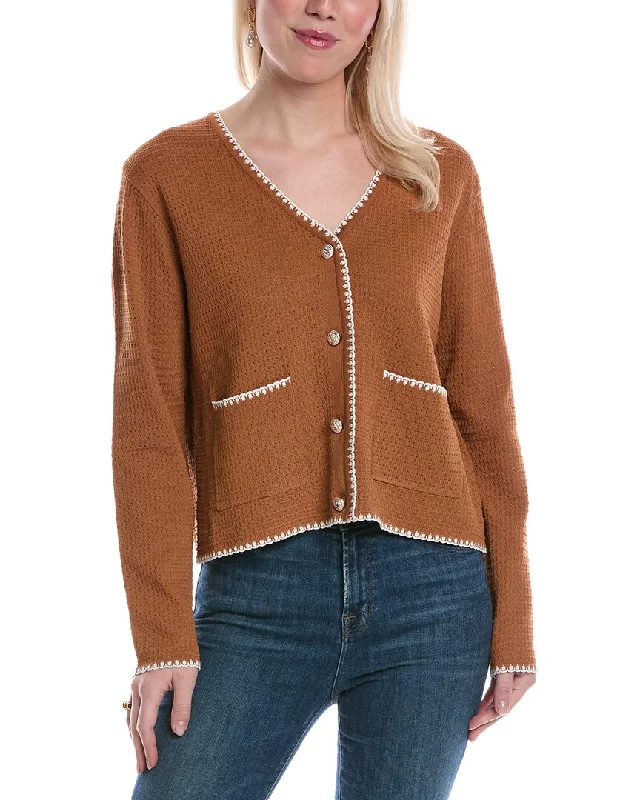 Casual Chic ANNA KAY Muriel Cashmere-Blend Cardigan