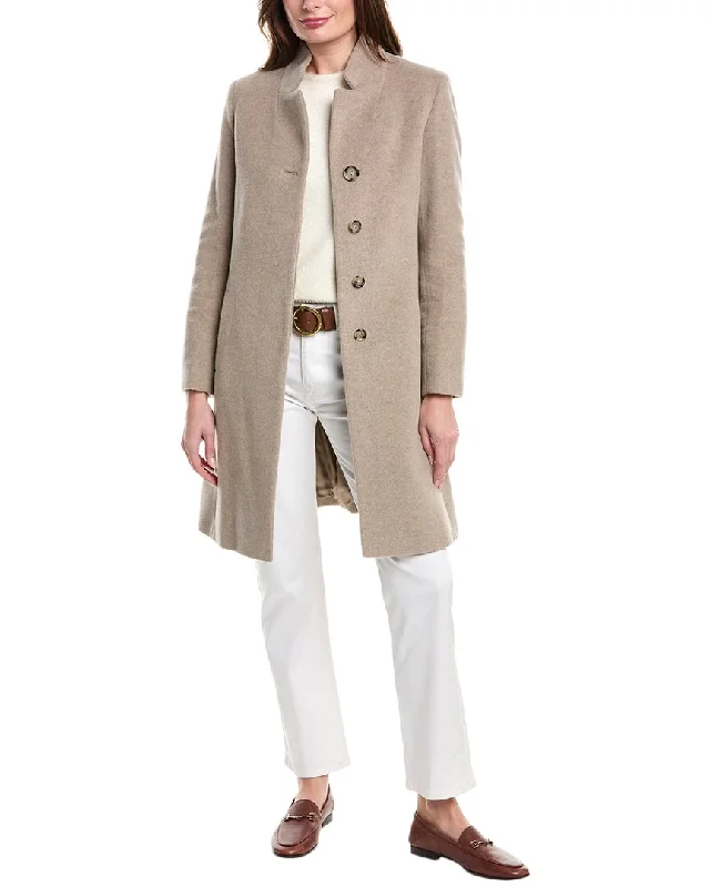 Affordable Women's Apparel Cinzia Rocca Icons Medium Wool & Cashmere-Blend Coat