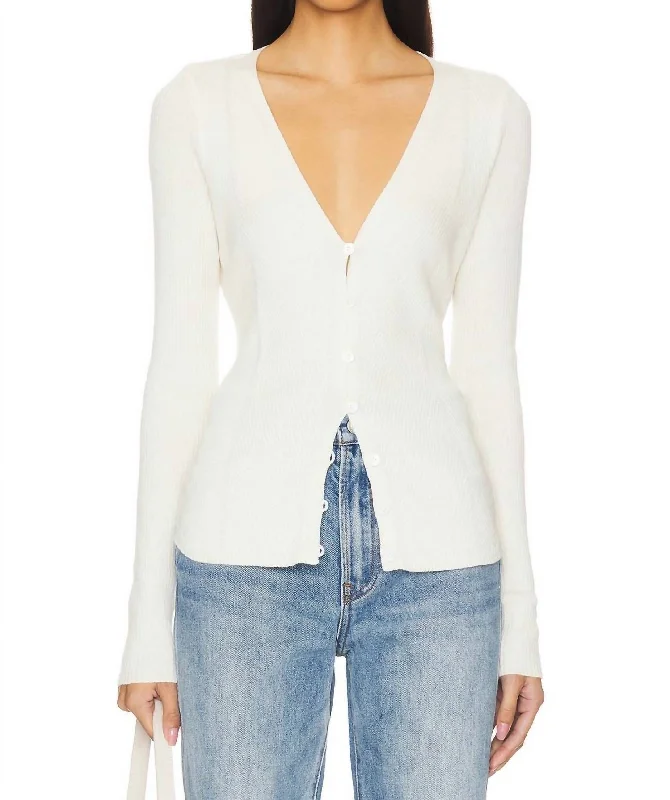 Browse Our Top Products Serena Top In Ivory
