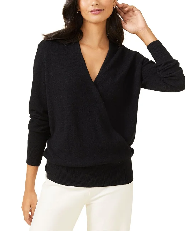 Rustic Countryside Charm Look J.McLaughlin Bennie Cashmere Sweater