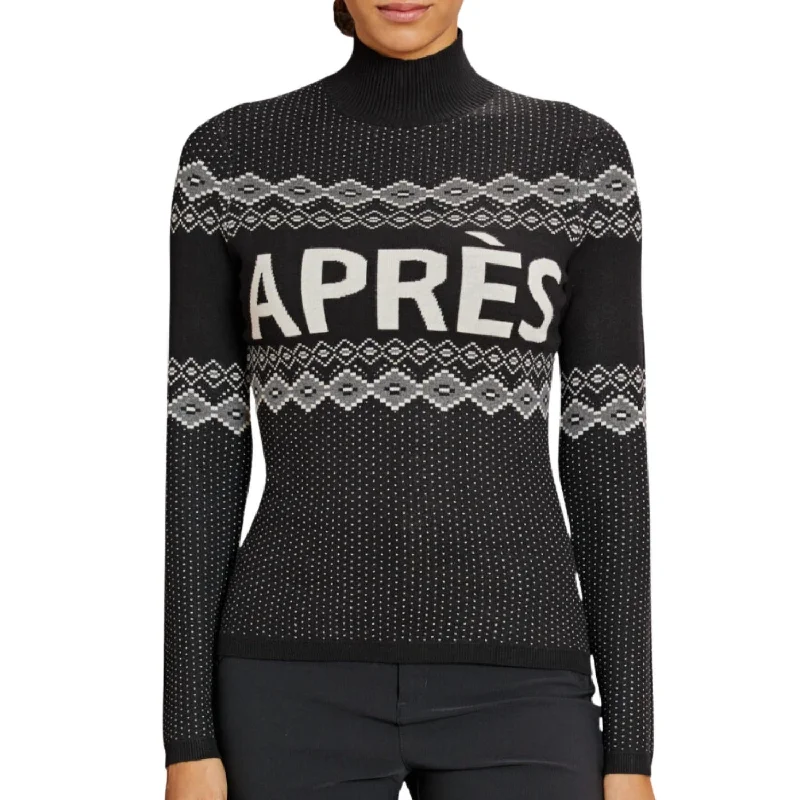 Shop Sale Items Aurora Mock Neck Sweater In Black