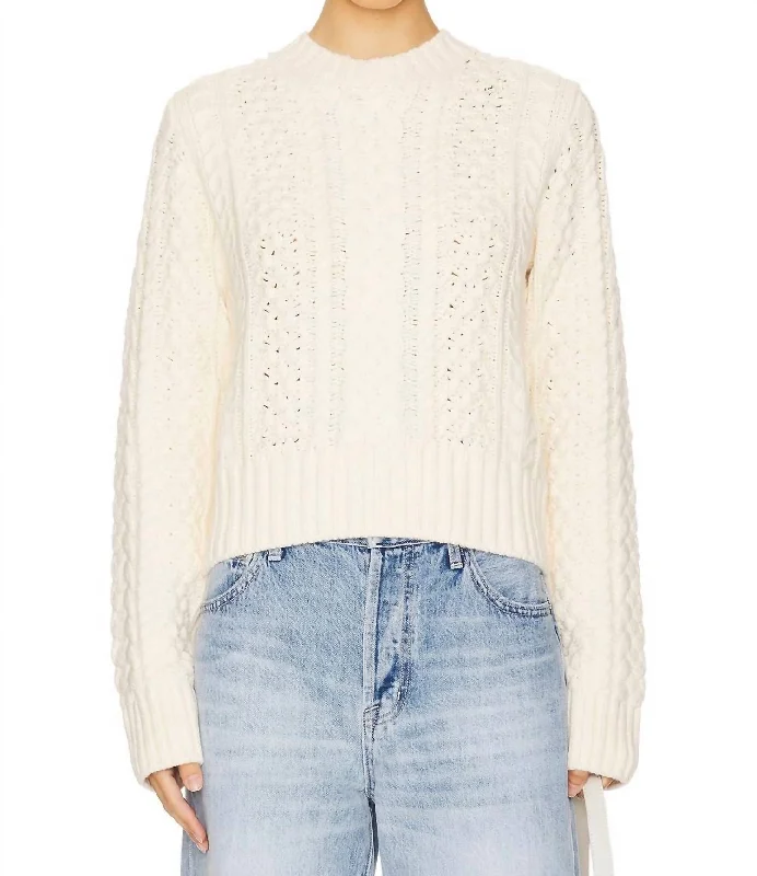 Final Clearance Quinn Sweater In Ivory