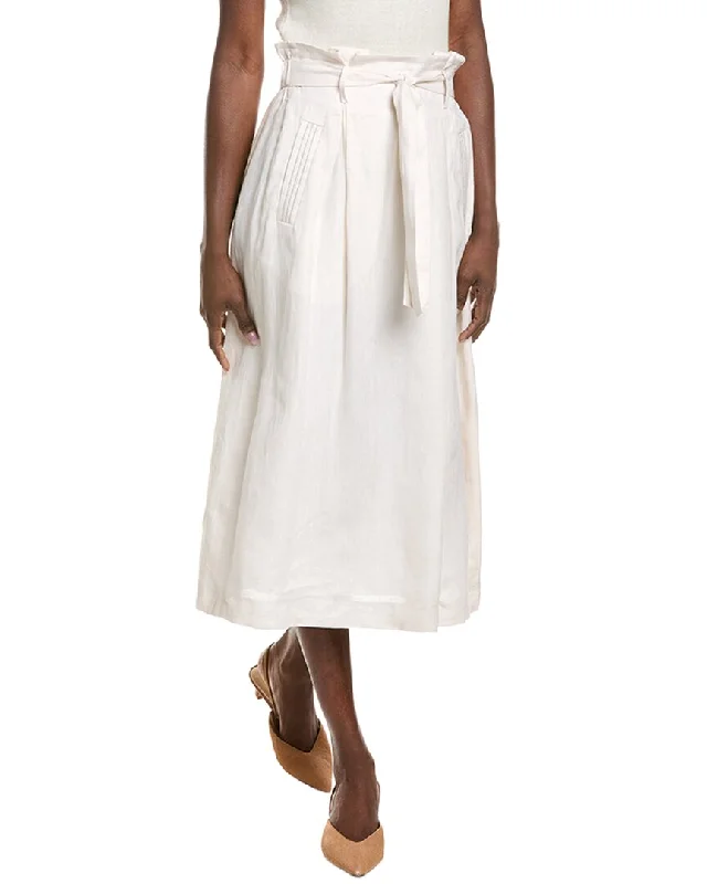 Final Sale Peserico Linen Maxi Skirt