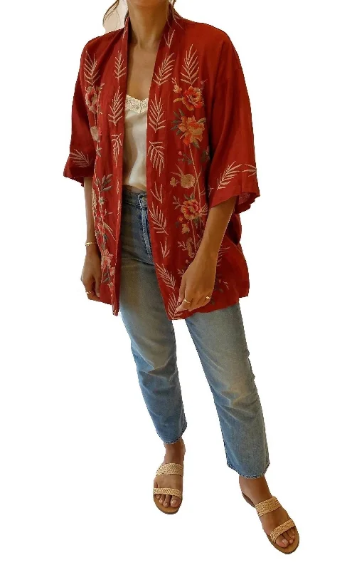 Hot Picks Caspian Kimono In Adobe