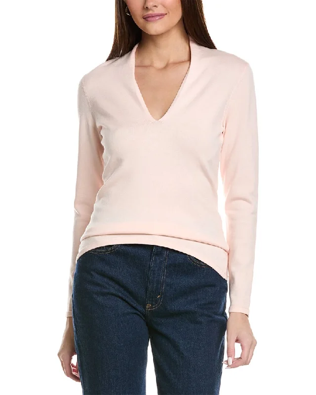 Season Offer Reiss Lina Ruched Stand Neck Jumper