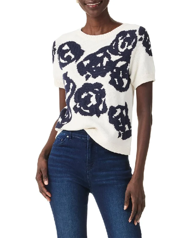 Step Ahead, Lead The Trend NIC+ZOE Rose Bloom Sweater