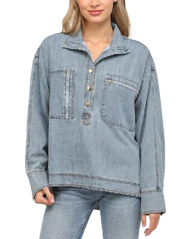 Embrace New Fashion FATE Denim Pullover