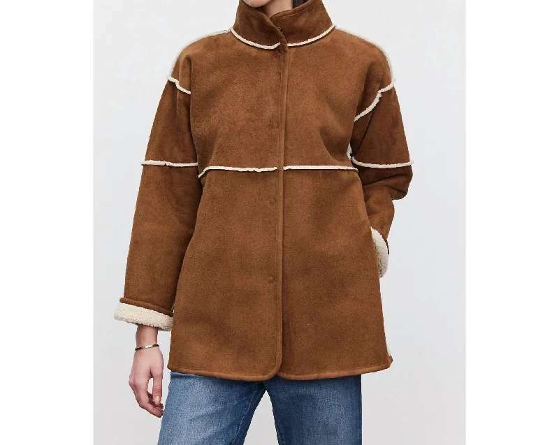 Women's Clothing Albany Lux Sherpa Reversible Jacket