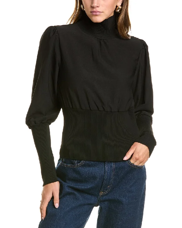 Elegant Attire French Connection Krista Knit High Neck Sweater