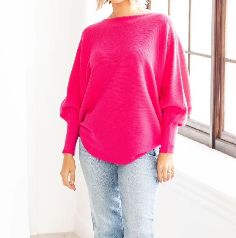 Best Sellers Ryu Sweater In Hot Pink