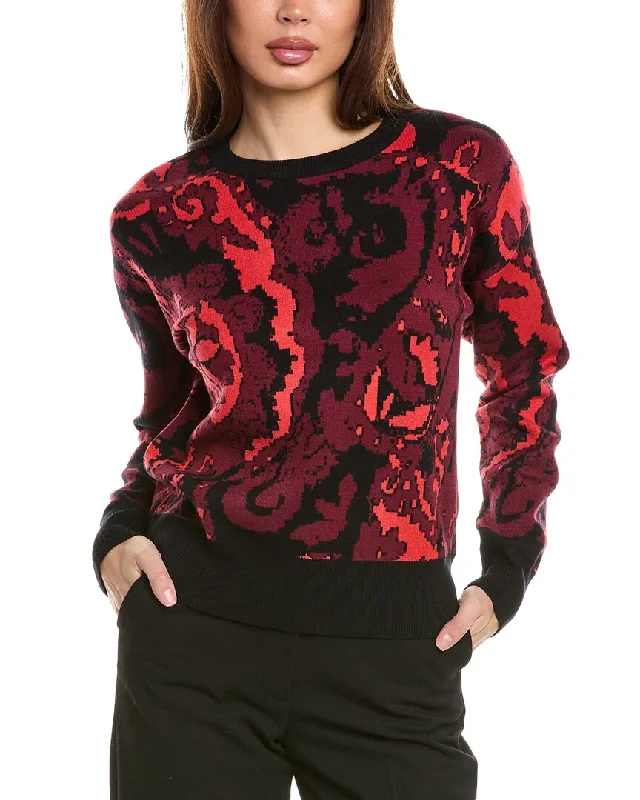 Unleash Your Fashion T Tahari Paisley Sweater