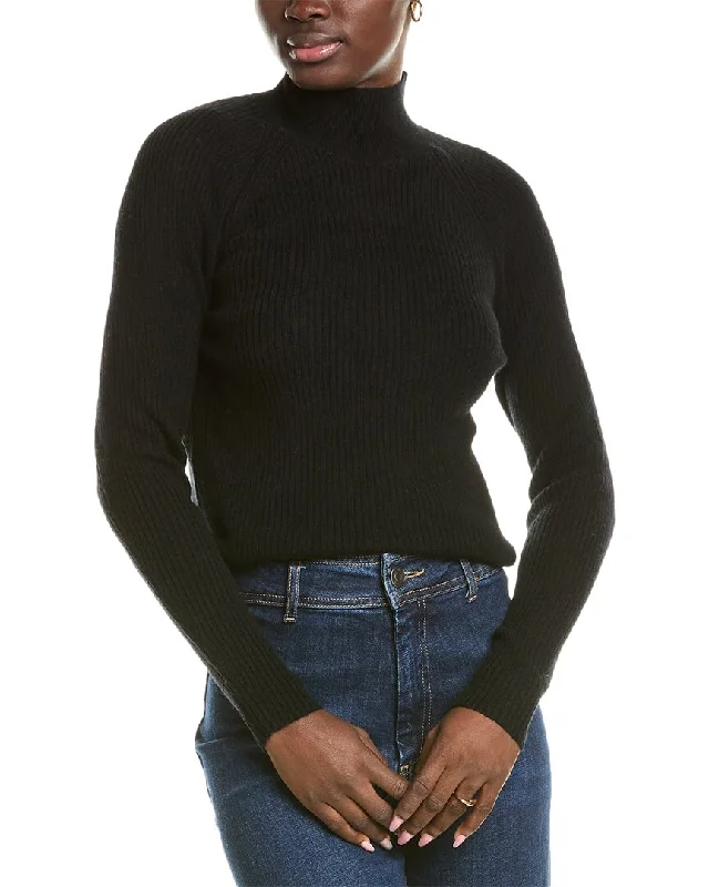 Budget Friendly Brodie Cashmere Wool & Cashmere-Blend Skinny Mock Neck Jumper