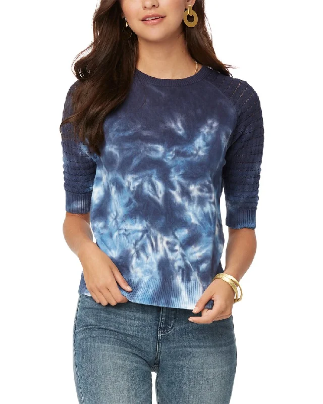 Chic Urban Fashion Look NYDJ Pointelle Pullover