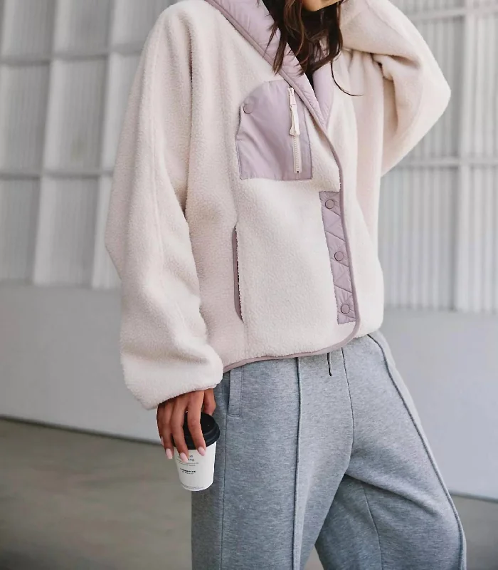 Women's Clothing Sets Hit The Slopes Shawl Jacket In Homeplate