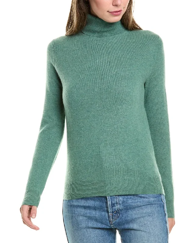 Best Deals Of The Season Amicale Cashmere Basic Turtleneck Cashmere Sweater