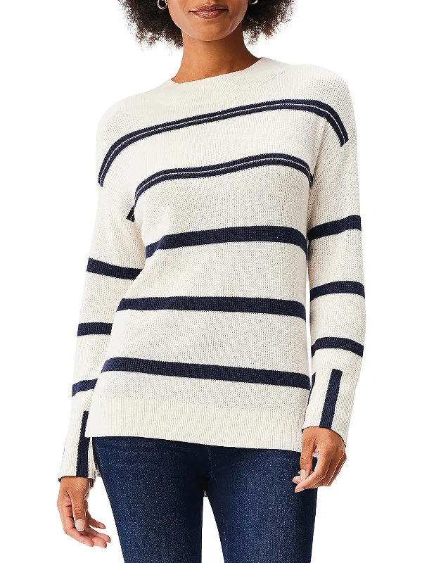 Trendy Attire For Her Womens Ribbed Casual Pullover Sweater