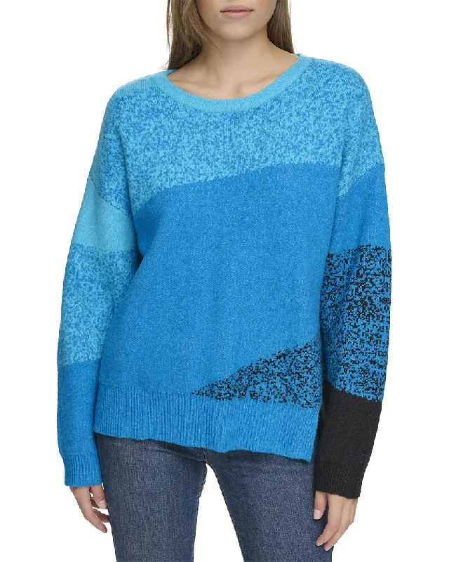 Vintage Charm DKNY womens  Mix Ombre Sweater, m