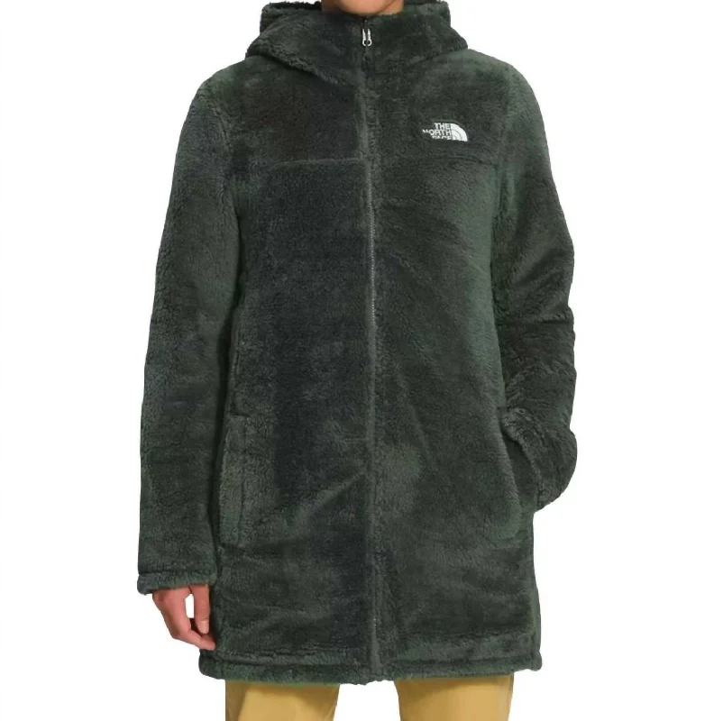 Women's Everyday Clothes Women's Mossbud Insulated Reversible Parka Jacket In Thyme