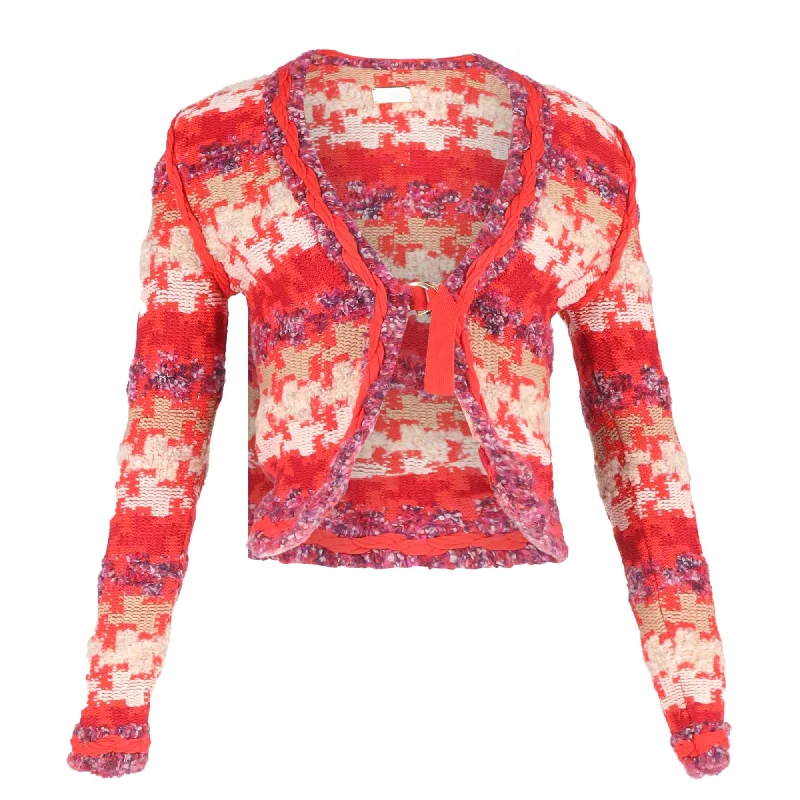 Modern Women's Fashion Escada Cardigan in Multicolor Wool
