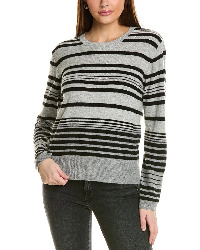 Exclusive Sale Collaboration Dahlia Stripe Cashmere Sweater