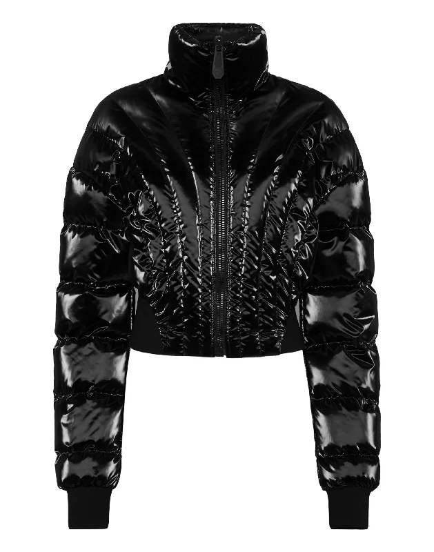 Women's Fashion Essentials Nylon Multicutting Puffer Jacket