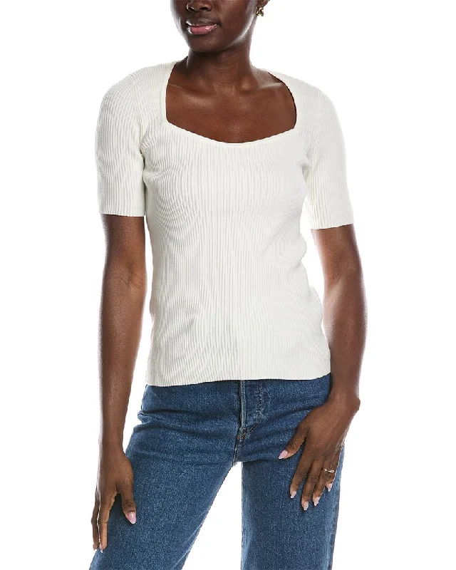 Contemporary Elegance BOSS Hugo Boss Rib Sweater Top