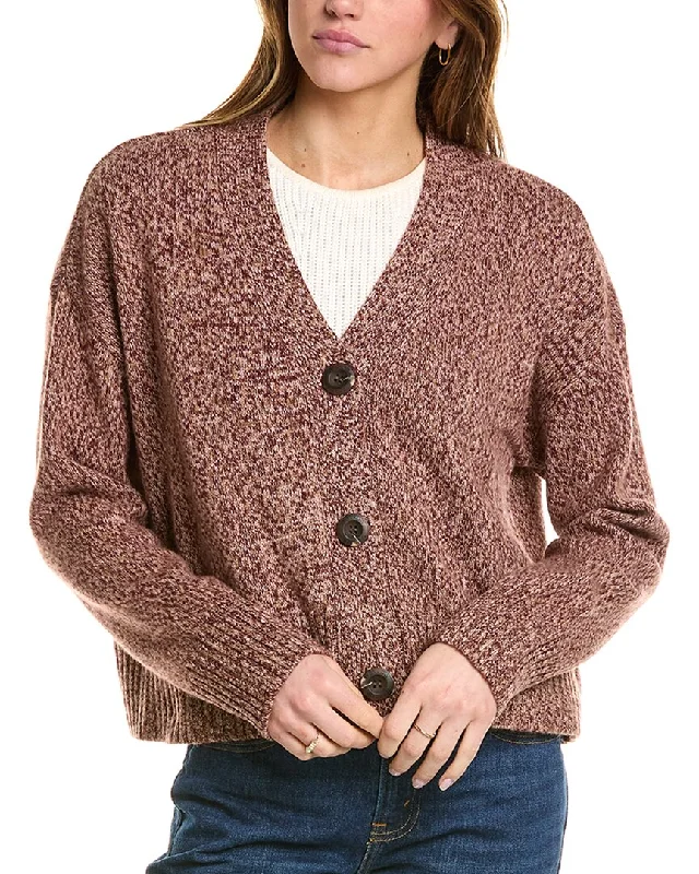 Seasonal Fashion Monrow Oversized Wool & Cashmere-Blend Cardigan