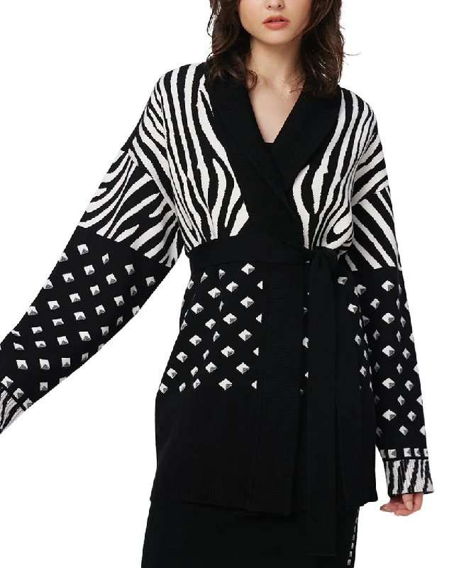 Trend Setting Threads Diane von Furstenberg Lee Wool-Blend Cardigan