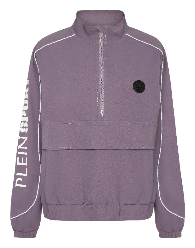 Elegant Women's Attire Nylon Piping Anorak LS Scratch