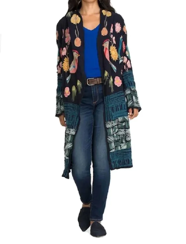 Limited - Time Bundle Bennie Duster Cardigan In Navy