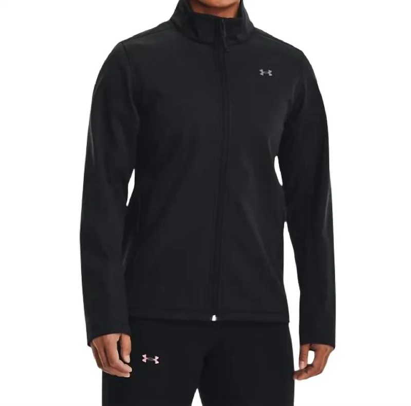 Women's Luxury Attire Women's Coldgear Infrared Shield Jacket In Black