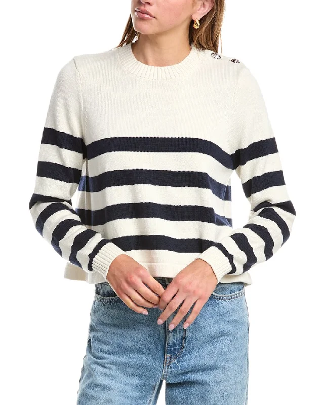 Casual Elegance ba&sh Milo Wool-Blend Sweater