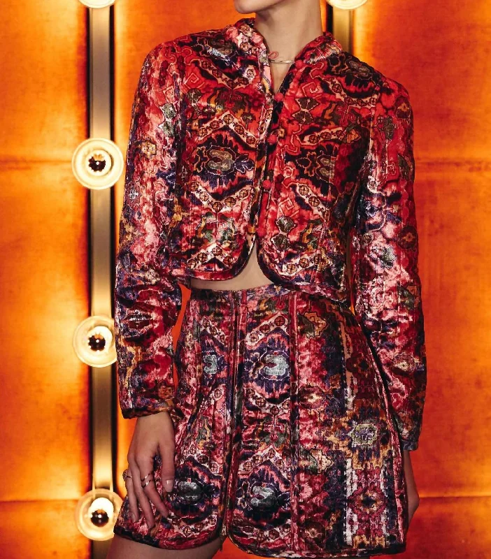 Women's Vacation Outfit Alila Jacket In Tara Multi