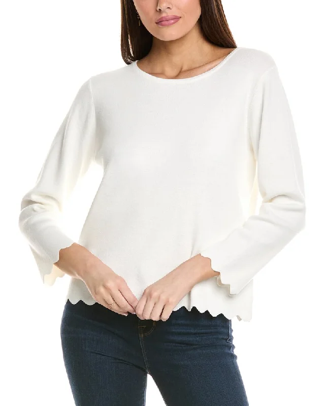 Stylish Looks Sara Campbell Cashmere Pullover
