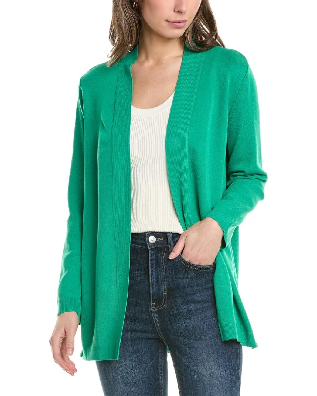 Fashion-Forward Jones New York Open Front Cardigan