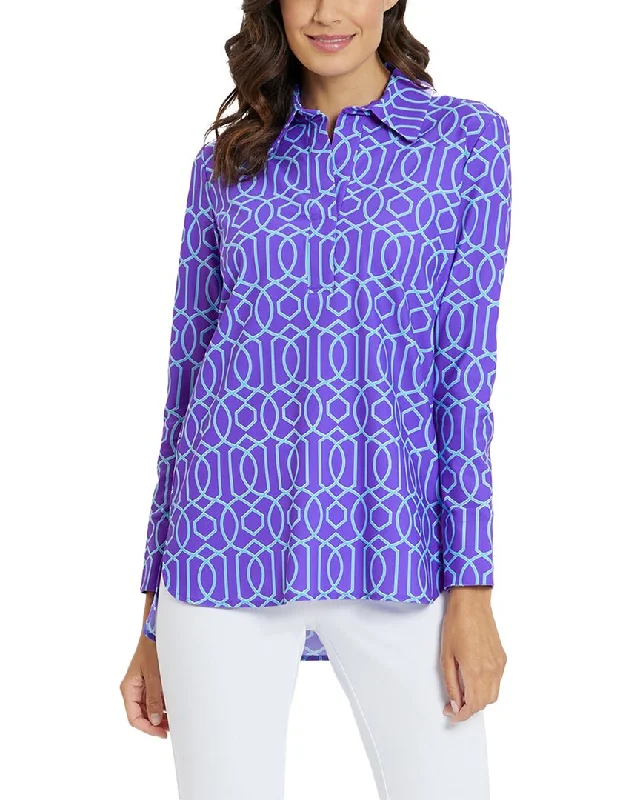Parisian Effortless Chic Style Jude Connally Hadley Pullover Top